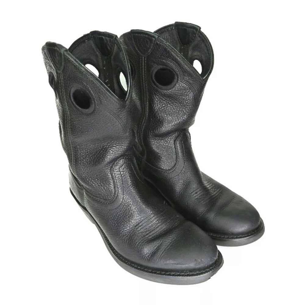 Ariat Men’s Cowboy Roper Boots Black Sz 8